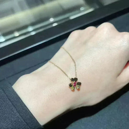 [⭐Veyra]FRIVOLE GOLD FLOWER NECKLACE