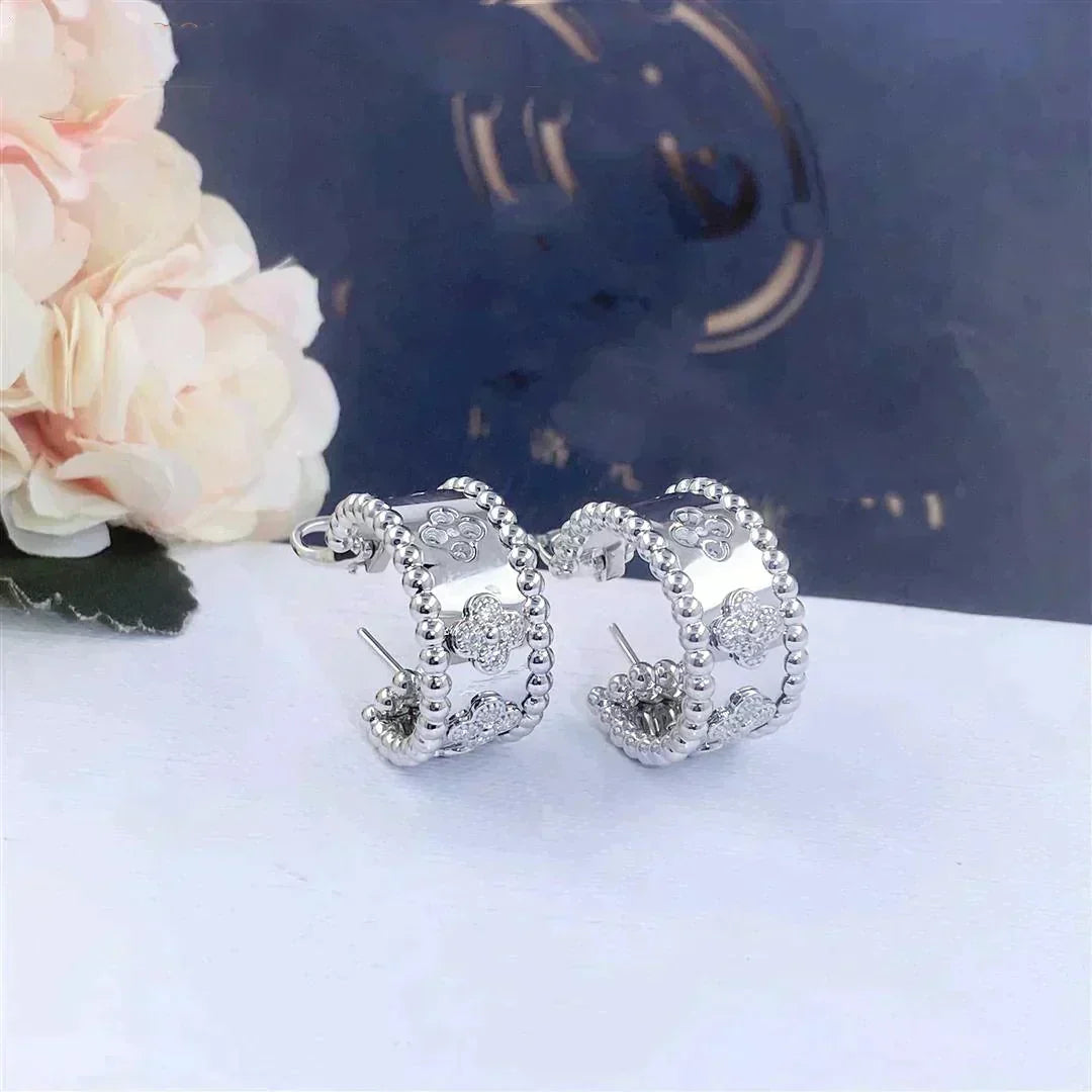 [⭐Veyra]PERLEE DIAMOND EARRINGS