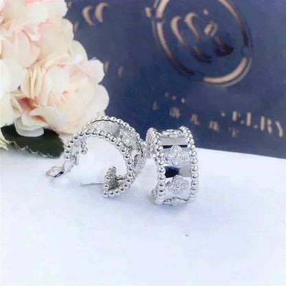 [⭐Veyra]PERLEE DIAMOND EARRINGS