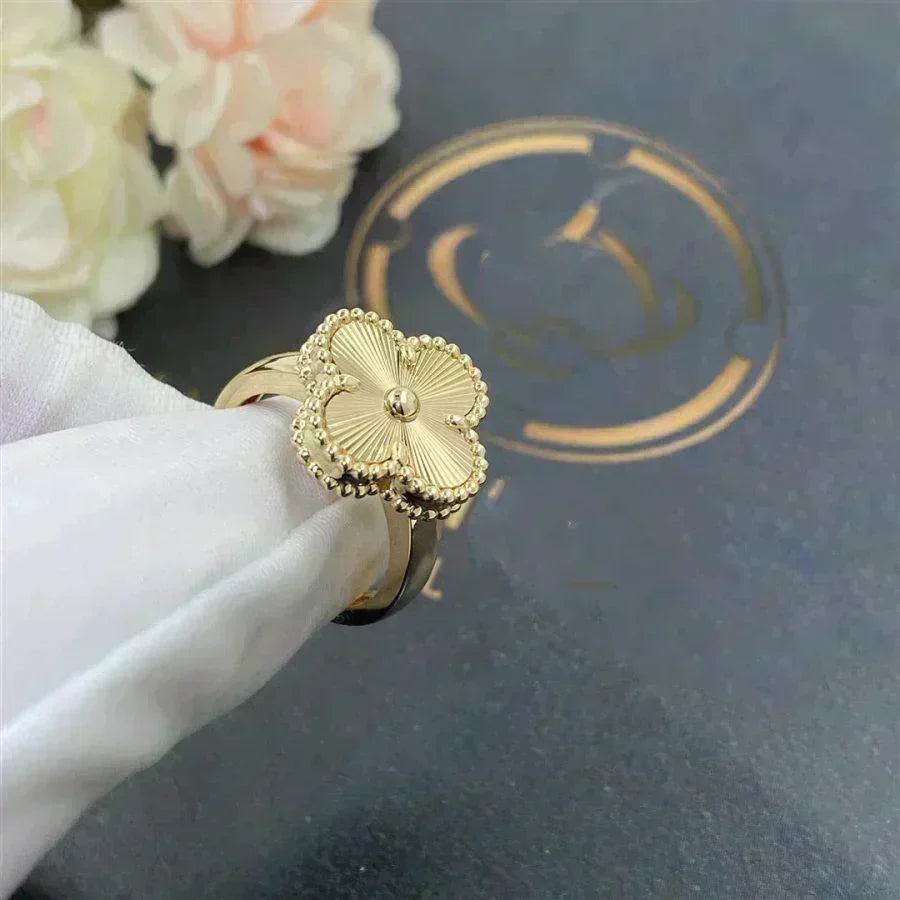 [⭐Veyra]CLOVER GOLD RING