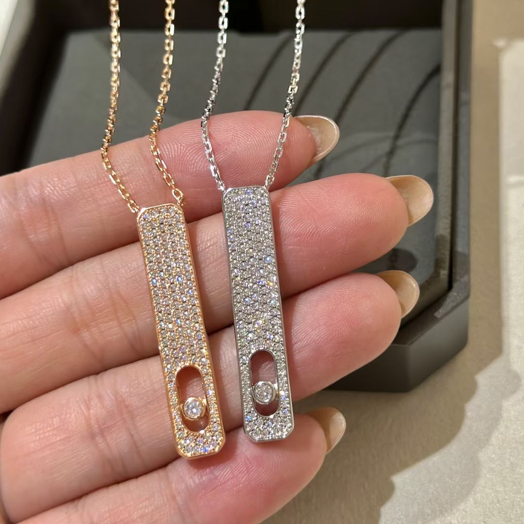 [⭐Veyra]MY FIRST DIAMOND PAVED NECKLACE