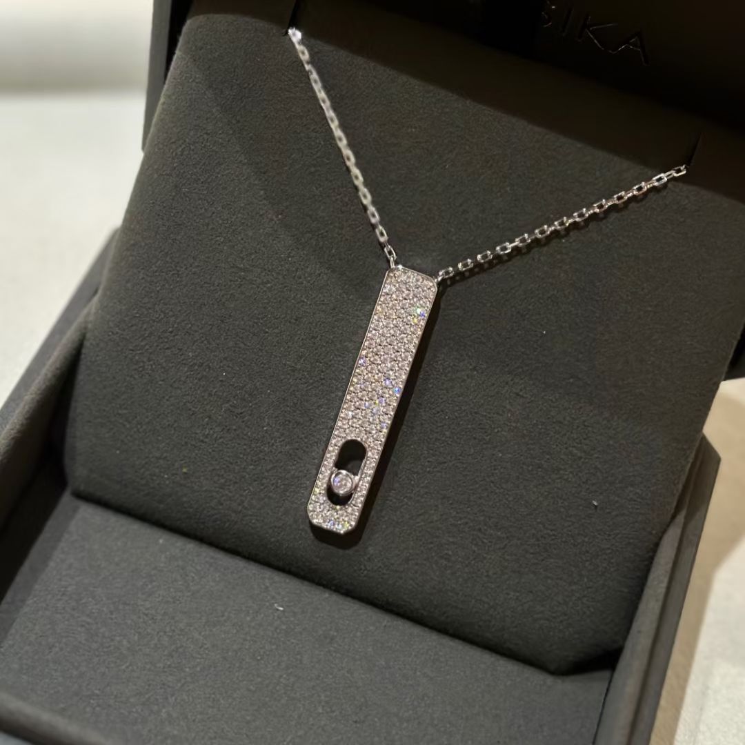 [⭐Veyra]MY FIRST DIAMOND PAVED NECKLACE