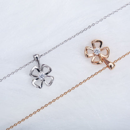 [⭐Veyra]FIOREVER NECKLACE DIAMOND CENTER