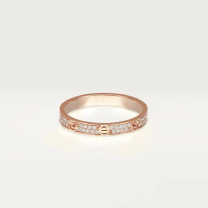 [⭐Veyra]LOVE RING 2.65MM DIAMOND