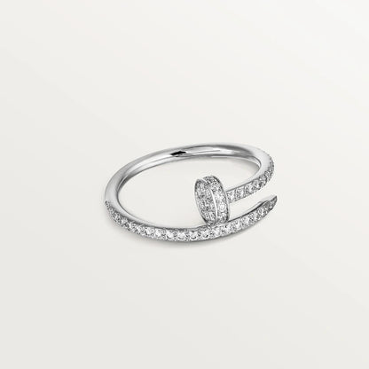 [⭐Veyra]JUSTE RING 1.8MM SILVER DIAMONDS
